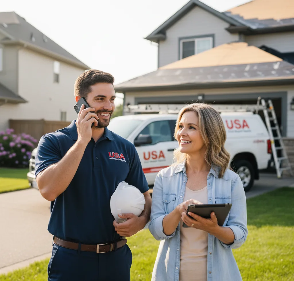 USA Roof Repair Experts customer support in Ardmore